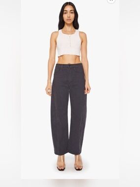 MOTHER The Half Pipe Flood Barrel Jeans Size 33